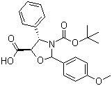 (4s,5r)-3-(叔丁氧基羰基)-2-(4-甲氧基苯基)-4-苯基恶唑烷-5-甲酸