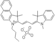 3-Butyl-2-[3-(1,3-dihydro-1,3,3-trimethyl-2H-indol-2-ylidene)-1-propen-1-yl]-1,1-dimethyl-1H-benz[e]indolium perchlorate  
