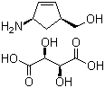 [(1S,4R)-4-aminocyclopent-2-en-1-yl]methanol,(2S,3S)-2,3-dihydroxybutanedioic acid