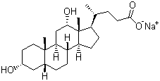 sodium 3-α,12-α-dihydroxy-5-β-cholan-24-oate