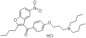 (2-Butyl-5-nitro-3-benzofuranyl)[4-[3-(dibutylamino)propoxy]phenyl]methanone hydrochloride