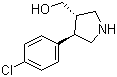 ((3S,4R)-4-(4-Chlorophenyl)pyrrolidin-3-yl)methanol