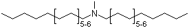 Amines, bis(hydrogenated tallow alkyl)methyl