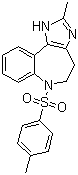 2-methyl-6-[(4-methylphenyl)sulfonyl]-1,4,5,6-tetrahydroimidazo[4,5-d][1]benzazepine  