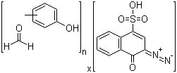 甲酚-甲醛共聚物1,2-二叠氮基萘醌-4-磺酸酯