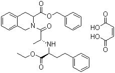 Quinapril benzyl ester maleate