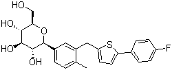 (1S)-1,5-Anhydro-1-C-[3-[[5-(4-fluorophenyl)-2-thienyl]methyl]-4-methylphenyl]-D-glucitol  