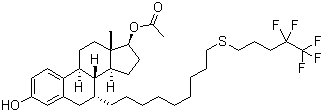 (7a,17b)-7-[9-[(4,4,5,5,5-Pentafluoropentyl)thio]nonyl]-estra-1,3,5(10)-triene-3,17-diol 17-acetate  