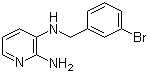 3-N-[(3-bromophenyl)methyl]pyridine-2,3-diamine