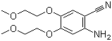 2-Amino-4,5-bis(2-methoxyethoxy)benzonitrile  