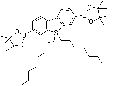 9,9-二辛基-9H-9-硅杂芴-2,7-双(硼酸频哪醇酯) 958293-23-7