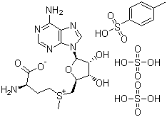 S-腺苷蛋氨酸对甲苯磺酸硫酸盐;对甲苯磺酸二硫酸酰苷蛋氨酸